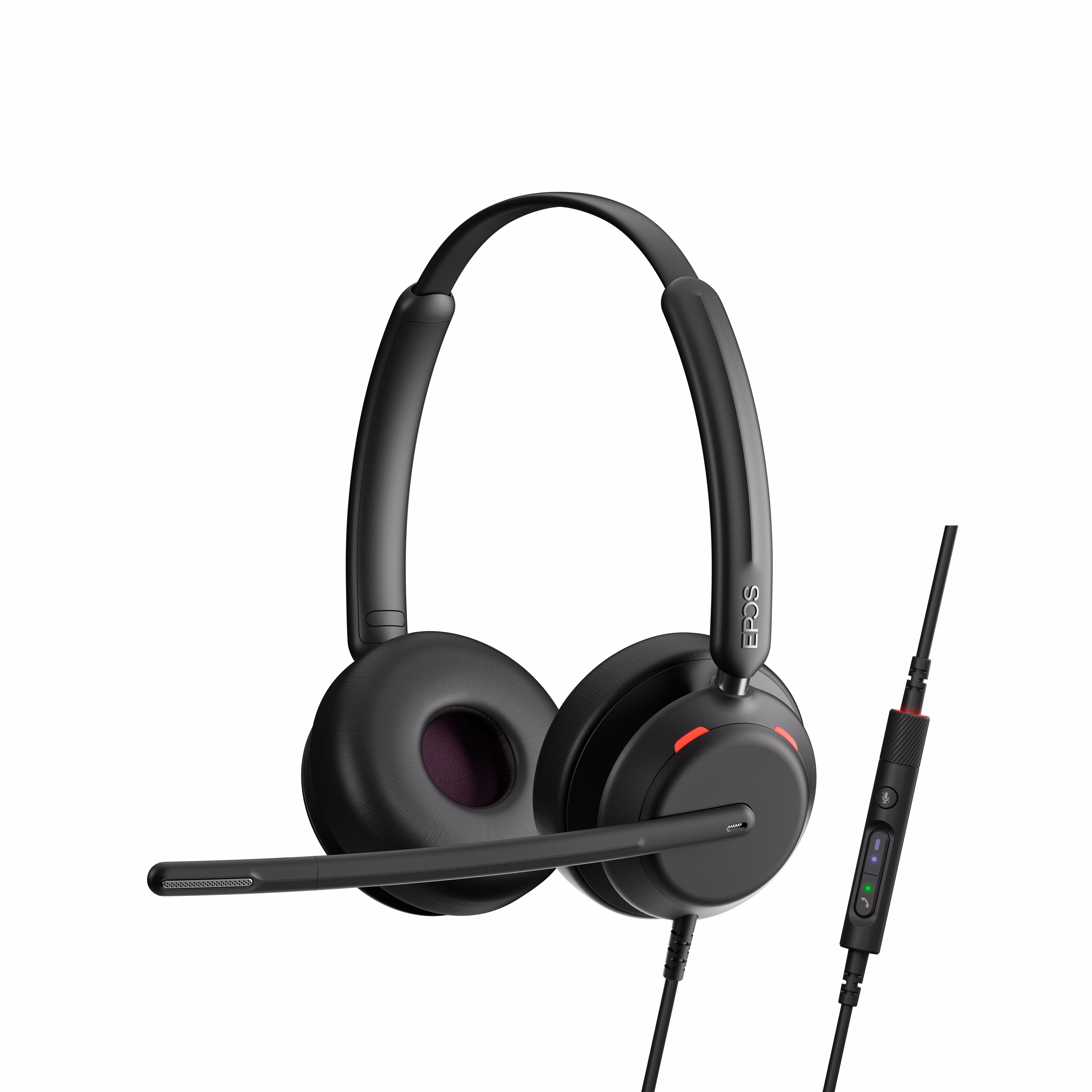 EPOS IMPACT 760T Teams USB-C Stereo Headset inkl. USB-A Adapter & Inline-Controller