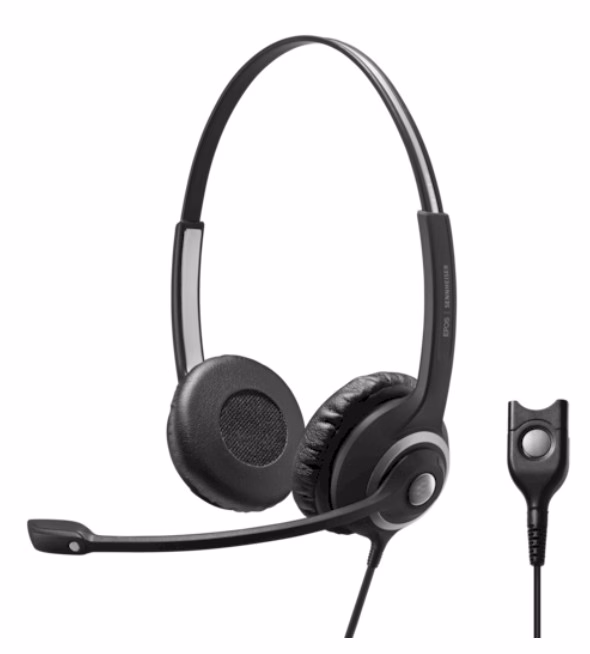 EPOS IMPACT SC 268 Duo NC Headset für Narrowband-Tischtelefone (Hohe Impedanz)