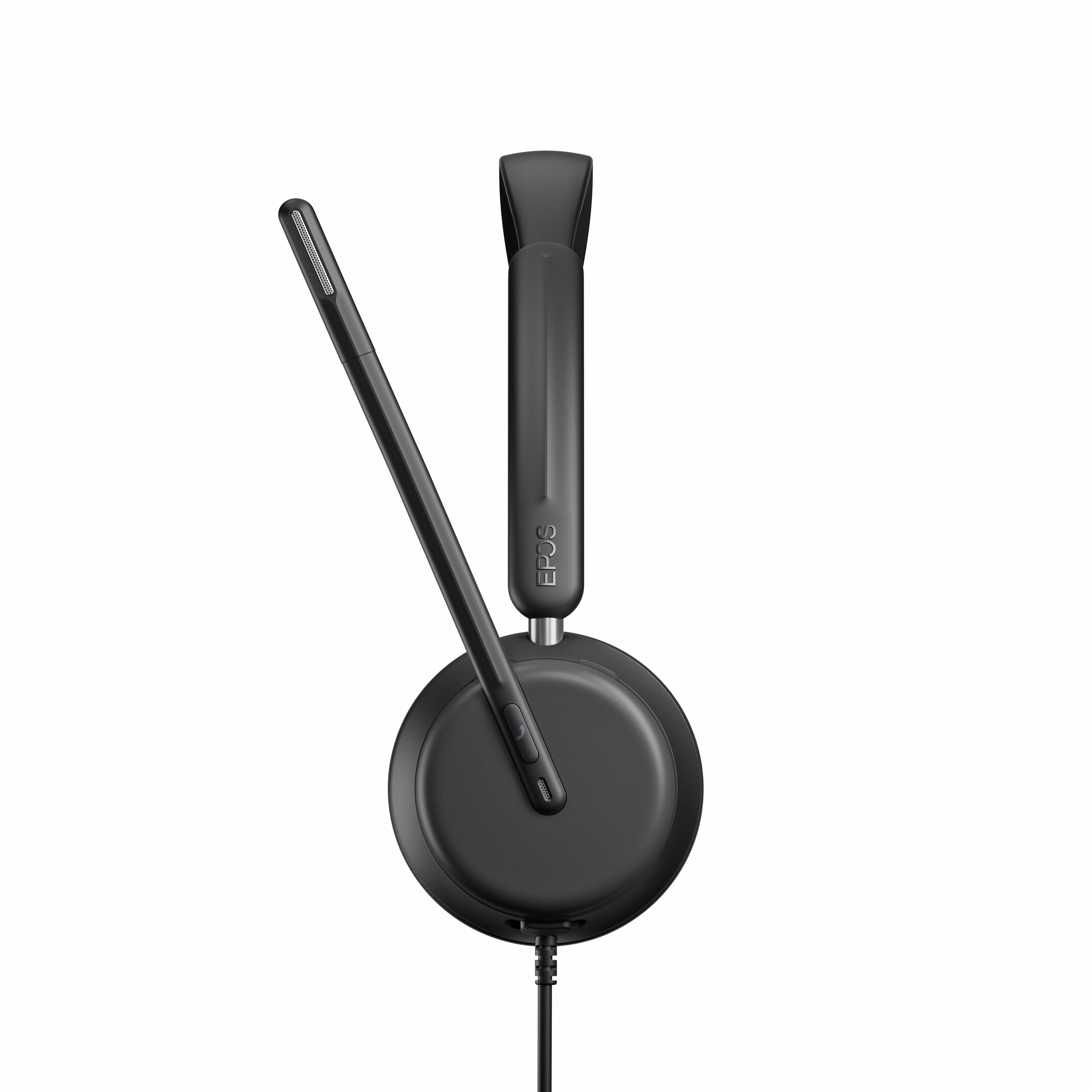 EPOS IMPACT 860 UC USB-C Stereo Headset inkl. USB-A Adapter & Smart Call Control am Headset