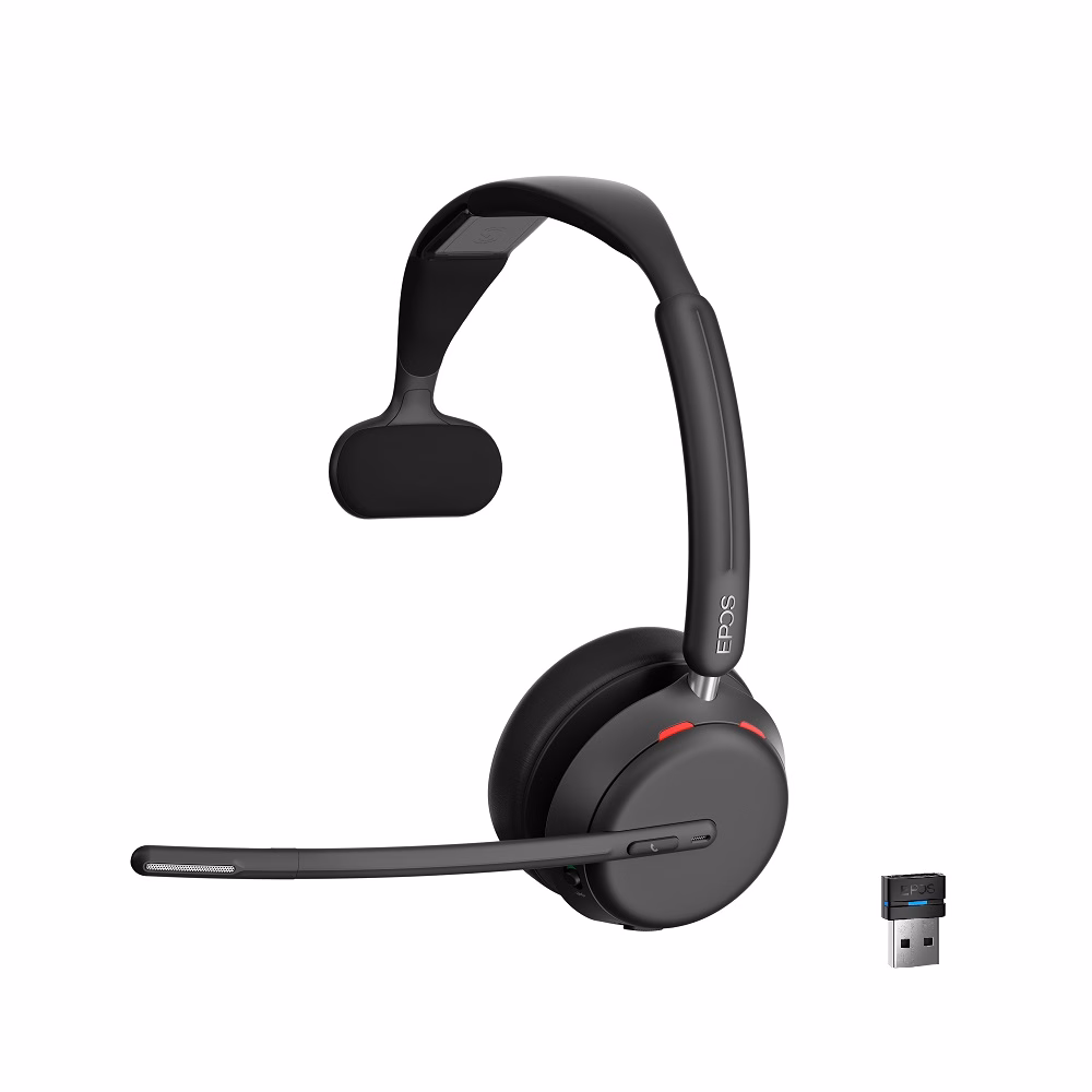 EPOS IMPACT 1030 UC Mono Bluetooth Headset mit BTD 800 USB-A Bluetooth Dongle
