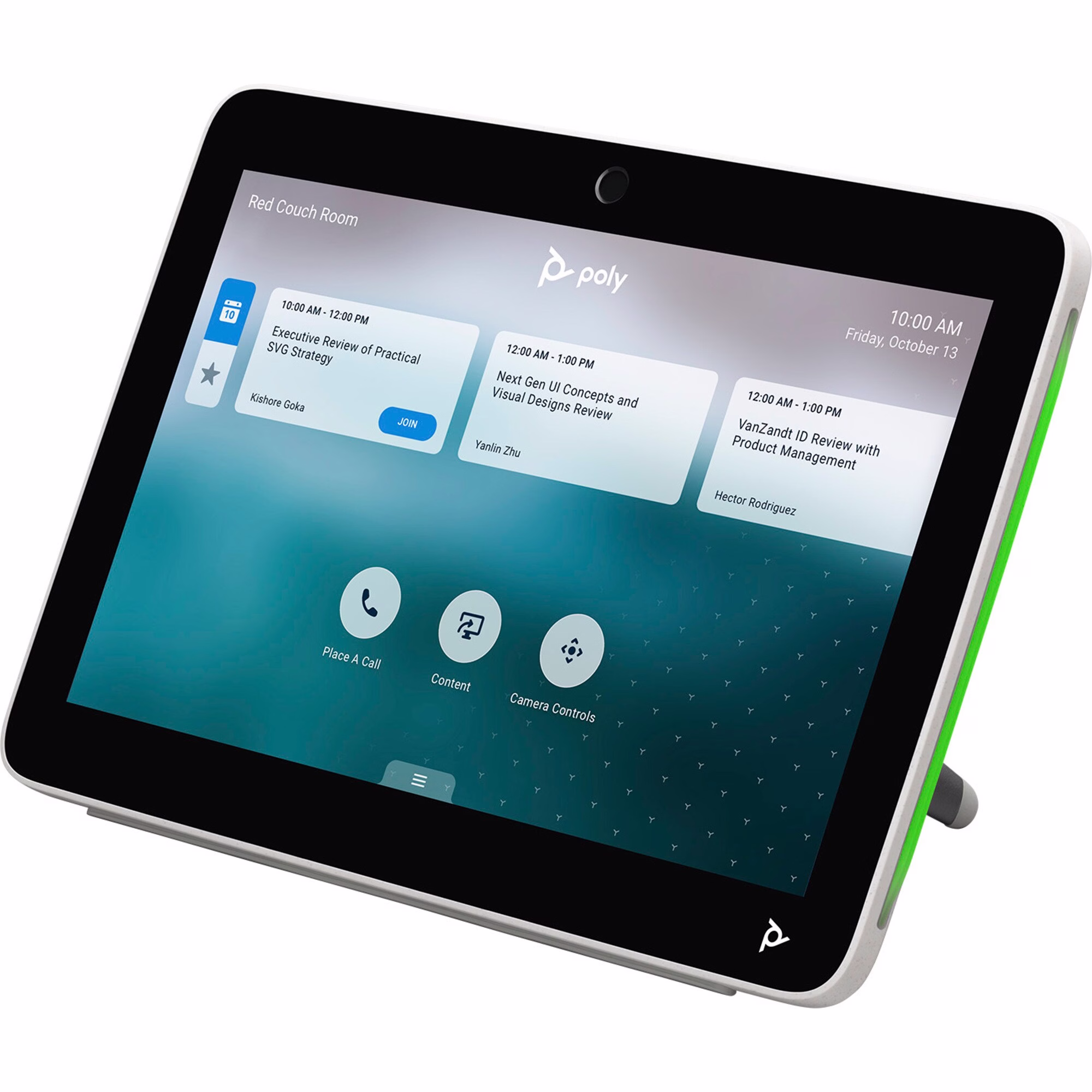 HP Poly Studio X52 All-In-One 4K Videobar mit TC10 Controller-Kit