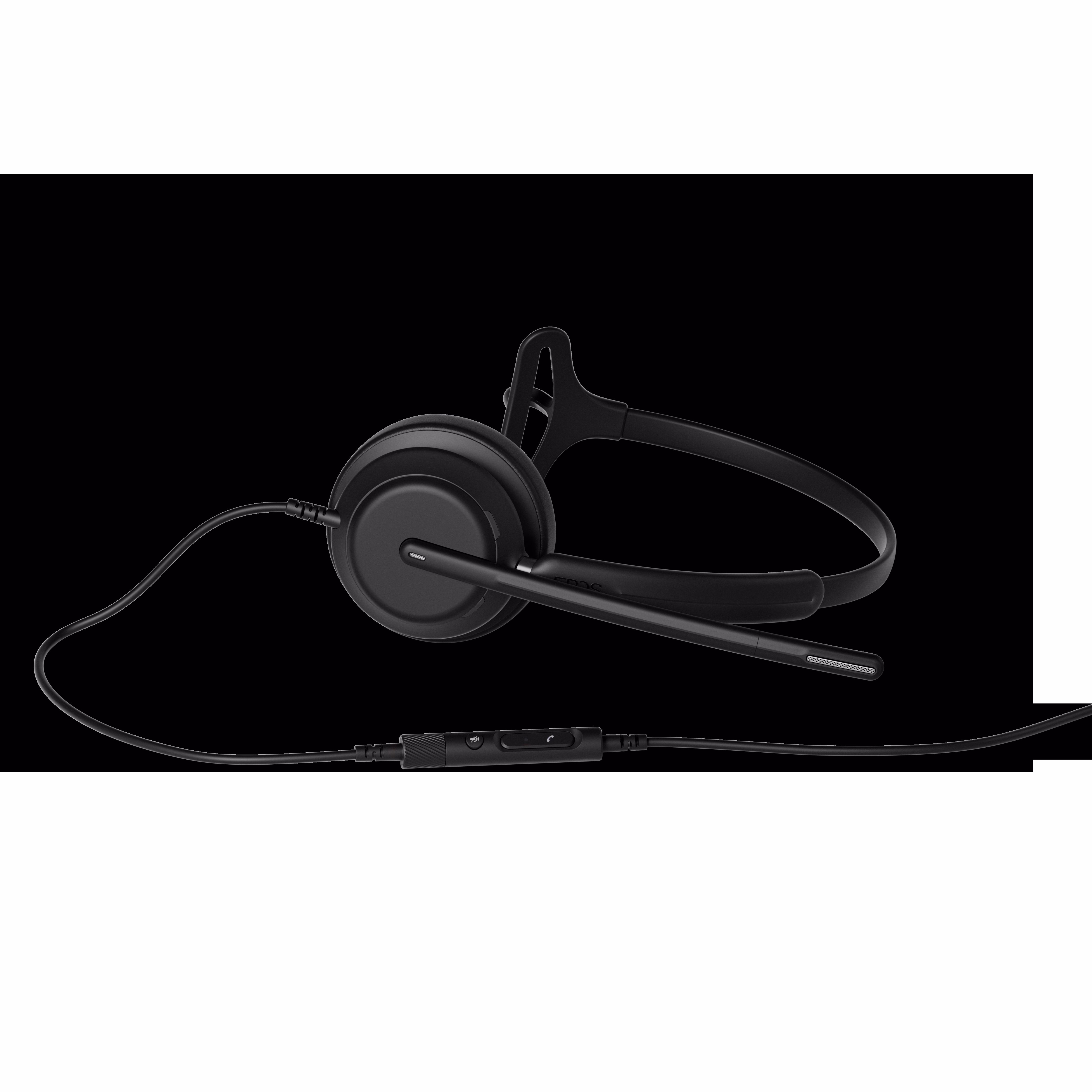 EPOS IMPACT 730 UC USB-C Mono Headset inkl. USB-A Adapter & Inline-Controller