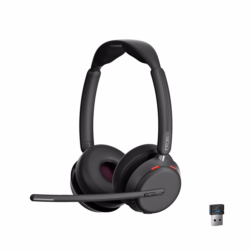 EPOS IMPACT 1060 UC Stereo Bluetooth Headset mit BTD 800 USB-A Bluetooth Dongle