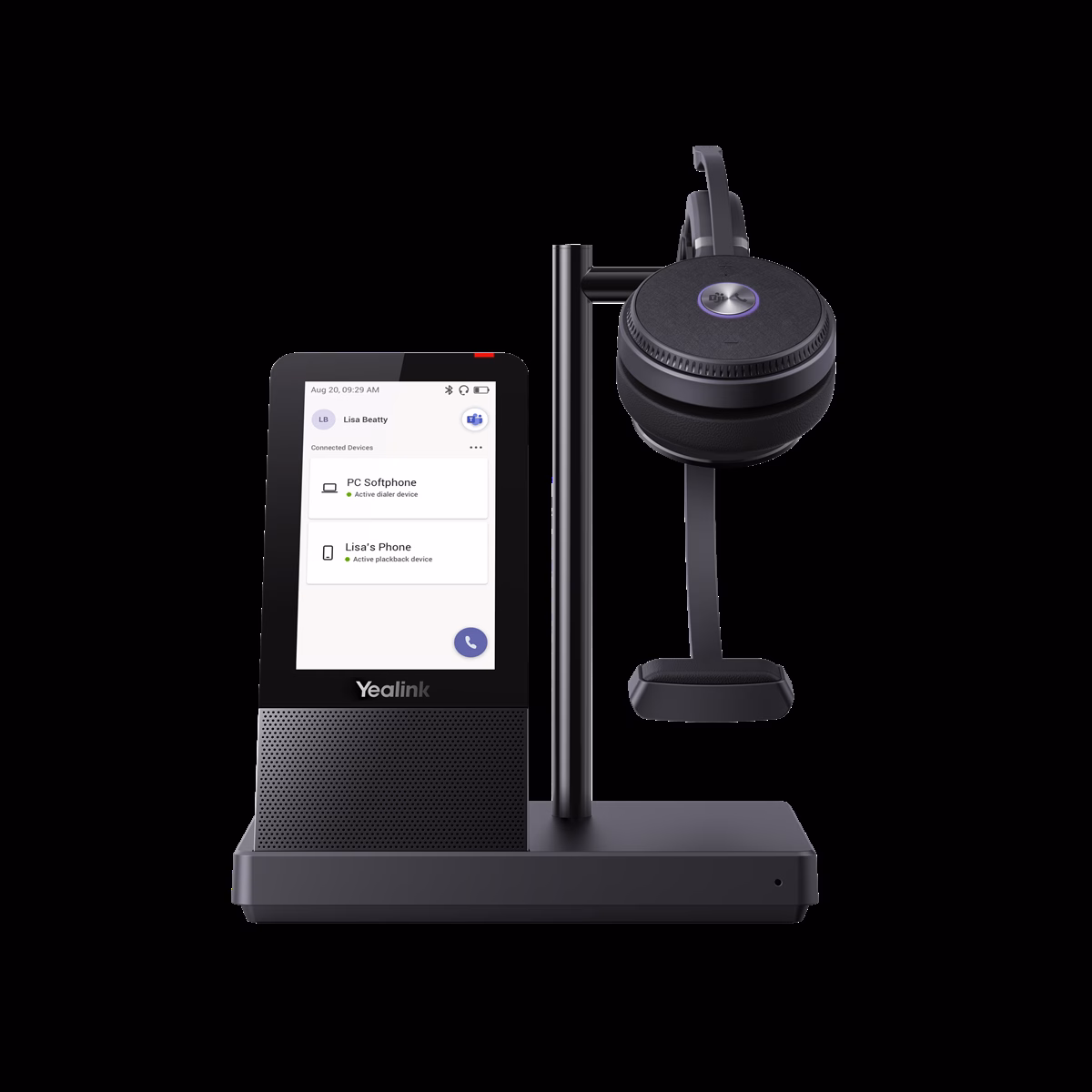 Yealink WH66 Mono Teams DECT USB & Bluetooth Headsetsystem