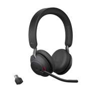 Jabra Evolve2 65 Link380c MS Stereo Black Bluetooth NC Headset inkl. Link 380 USB-C MS Teams BT Dong Jabra Evolve2 65 Link380c MS Stereo Black Bluetooth NC Headset inkl. Link 380 USB-C MS Teams BT Dong