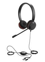 Jabra Evolve 30 II USB C/A & 3,5mm UC Stereo Headset mit 3,5 mm Klinke & USB-C auf USB-A Adapter Jabra Evolve 30 II USB C/A & 3,5mm UC Stereo Headset mit 3,5 mm Klinke & USB-C auf USB-A Adapter
