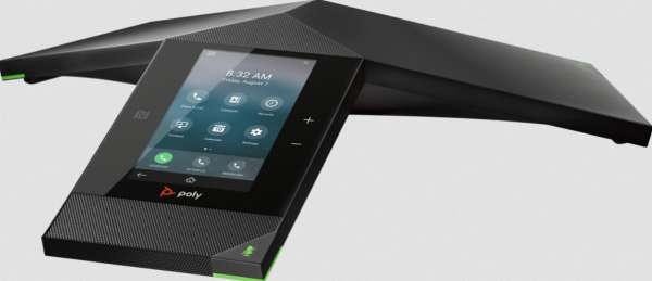 Poly Trio 8800 IP Skype4B VoIP-Konferenztelefon mit WiFi & Bluetooth NFC & PoE (ohne Netzteil)