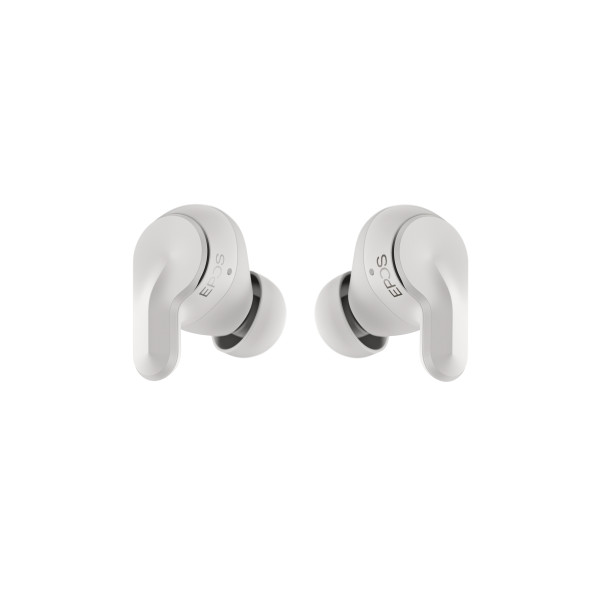 EPOS ADAPT E1 White IPX5 Hybrid ANC Bluetooth Earbuds inkl. Ladecase & USB-C Dongle
