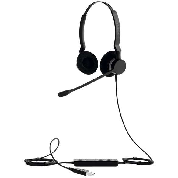 Jabra BIZ 2300 USB Duo USB NC Headset mit CallControl