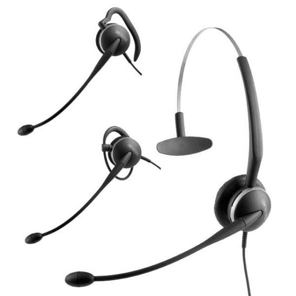 Jabra GN2100 3 in 1 Mono NC Headset mit Überkopfbügel, Ohrring, Ohrhaken