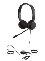 Jabra Evolve 20 USB C/A MS Teams Stereo Headset mit USB-C auf USB-A Adapter Jabra Evolve 20 USB C/A MS Teams Stereo Headset mit USB-C auf USB-A Adapter