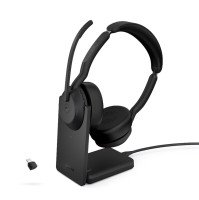 Jabra Evolve2 55 Stand Link380c MS Stereo Bluetooth ANC Headset inkl. Ladestation & Link380c USB-C B Jabra Evolve2 55 Stand Link380c MS Stereo Bluetooth ANC Headset inkl. Ladestation & Link380c USB-C B