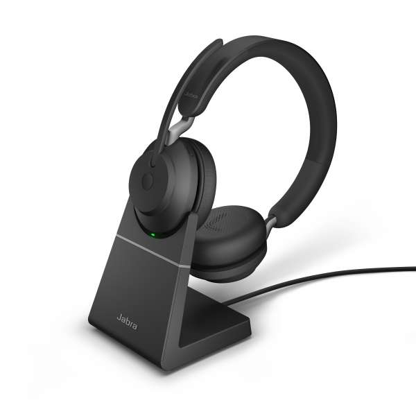 Jabra Evolve2 65 Link380c MS Stereo Black Bluetooth NC Headset inkl. Link 380 USB-C MS Teams BT Dong
