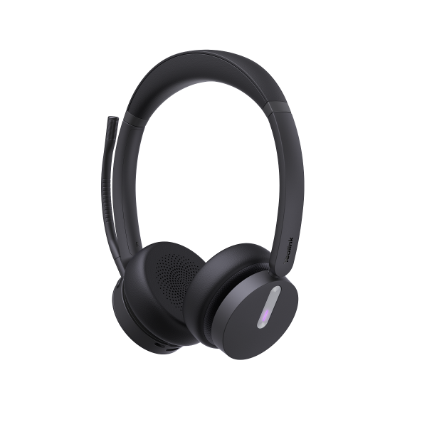 Yealink WH64 Hybrid Dual Stand Teams DECT/BT Headset inkl. Ladeständer & USB-A DECT Dongle