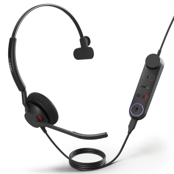 Jabra Engage 50 II Mono Headset & Link USB-A MS Teams mit USB-A Stecker