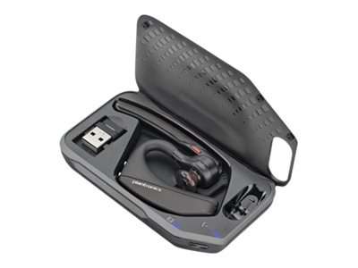 Poly Voyager 5200 UC Teams Bluetooth Headset inkl. Ladebox & BT700 USB-A BT Dongle