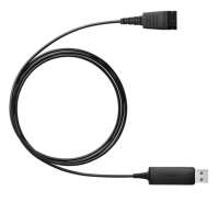 Jabra Link 230 QD auf USB-Adapter für schnurgebundene Jabra Headsets. Jabra Link 230 QD auf USB-Adapter für schnurgebundene Jabra Headsets.