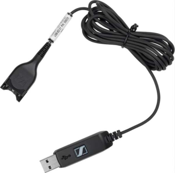 EPOS | SENNHEISER USB-ED 01 QD auf USB-A Adapter für schnurgebundene EPOS | SENNHEISER Headsets