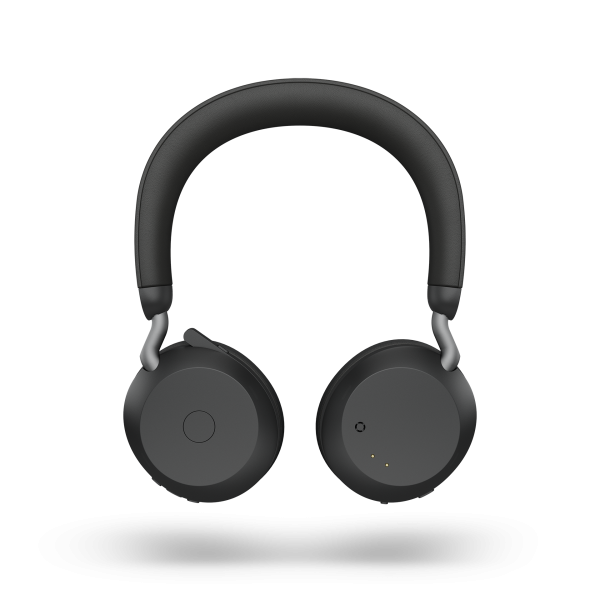 Jabra Evolve2 75 Link380a UC Stereo ANC Black Bluetooth NC Headset inkl. Link 380 USB-A UC BT Dongle