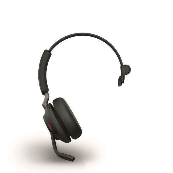 Jabra Evolve2 65 Link380a UC Mono Black Bluetooth NC Headset inkl. Link 380 USB-A UC BT Dongle an PC