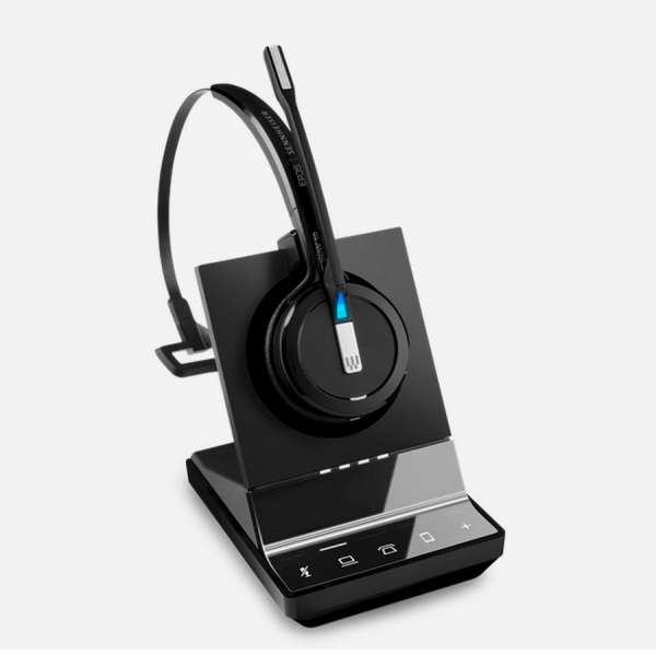 EPOS IMPACT SDW 5016 Mono 3in1 DECT & USB & Bluetooth mit Teams (S4B) & UC und BTD 800 Dongle Headse