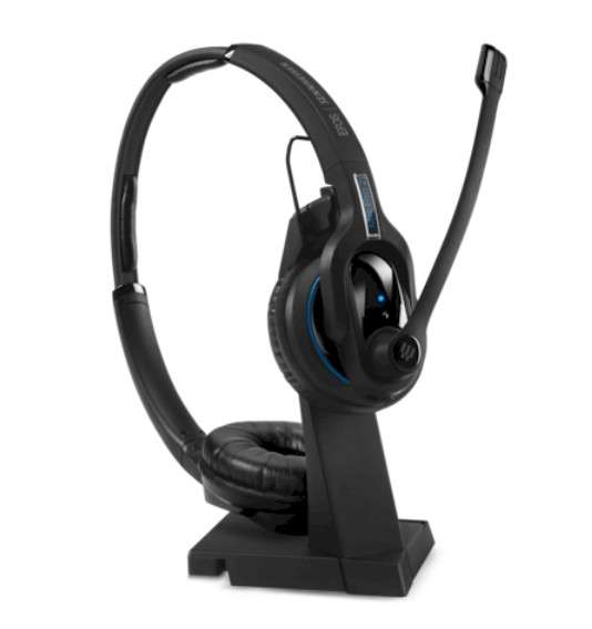 EPOS | SENNHEISER IMPACT MB Pro 2 UC ML Duo Bluetooth UNC Headset inkl. BTD 800 USB Dongle und Lades