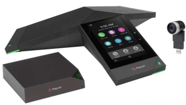 Poly Trio 8500 Collaboration Kit IP Skype4B PoE (ohne Netzteil) inkl. Visual+ Box + EagleEye Mini We