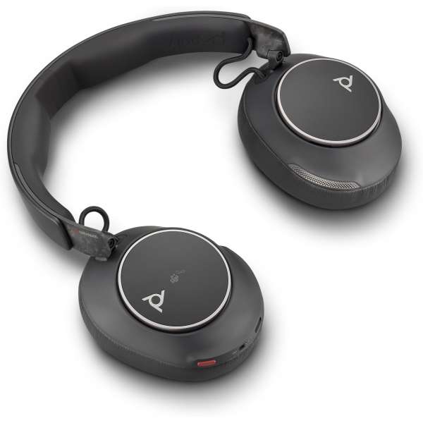 Poly Voyager Surround 80 UC-M USB-C Teams ANC Over-Ear-Bluetooth-Headset inkl. BT700 USB-C MS Teams