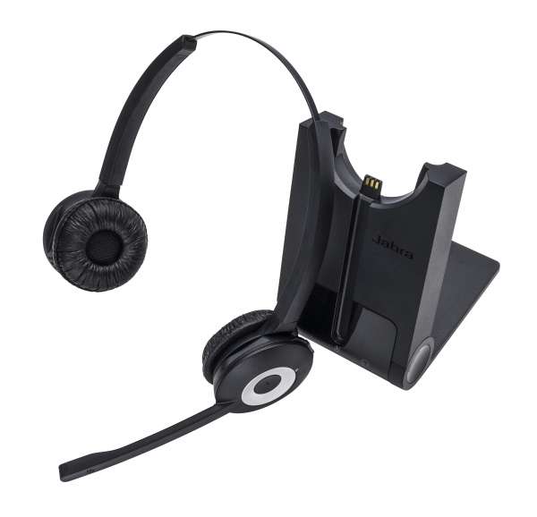 Jabra Pro 930 MS USB Duo DECT NC Headset für PC Softphone für Microsoft