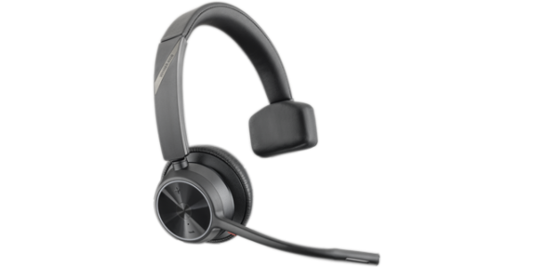 Poly Voyager 4310 UC Station USB-A Mono Bluetooth Headset inkl. Ladeschale & BT700 USB-A Dongle für