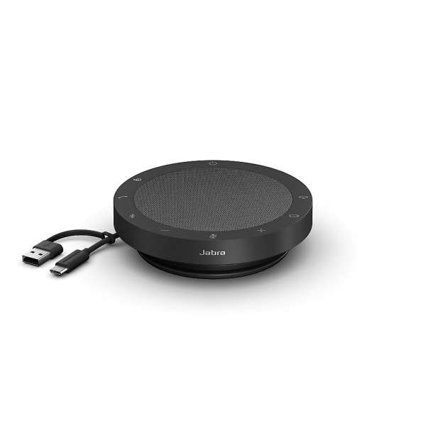 Jabra Speak2 55 MS Bluetooth & USB-A/USB-C Konferenzlösung mit bis 12 Std. Akkulaufzeit für Microsof