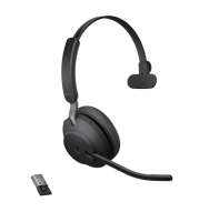 Jabra Evolve2 65 Link380a UC Mono Black Bluetooth NC Headset inkl. Link 380 USB-A UC BT Dongle an PC Jabra Evolve2 65 Link380a UC Mono Black Bluetooth NC Headset inkl. Link 380 USB-A UC BT Dongle an PC