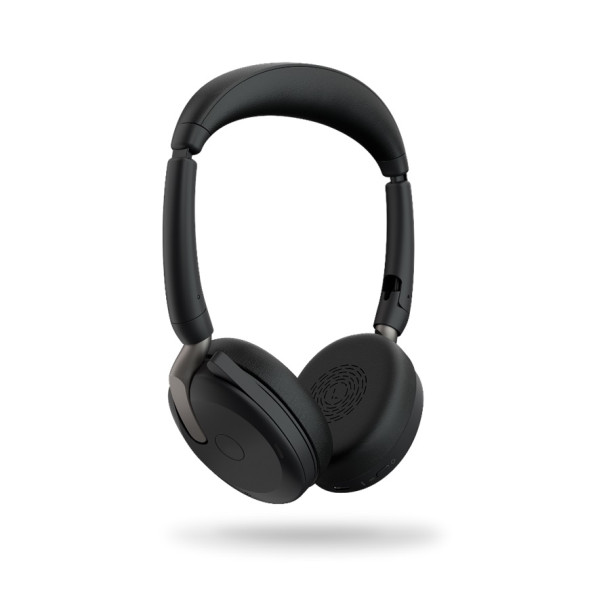 Jabra Evolve2 65 Flex Link380a UC Stereo "Fold" Bluetooth ANC Headset inkl. Link380a USB-A Bluetooth