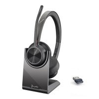 Poly Voyager 4320 UC Station USB-A Stereo Bluetooth Headset inkl. Ladeschale & BT700 USB-A Dongle fü Poly Voyager 4320 UC Station USB-A Stereo Bluetooth Headset inkl. Ladeschale & BT700 USB-A Dongle fü
