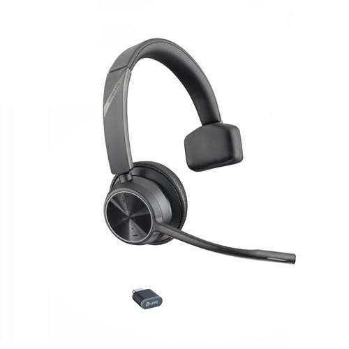 Poly Voyager 4310 UC-M USB-C Teams Mono Bluetooth Headset inkl. BT700 USB-C Dongle für PC Softphone