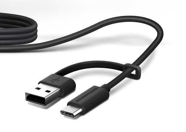 Jabra Evolve2 50 USB C/A MS Teams ANC Mono "ohne Bluetooth" mit USB-C auf USB-A Adapter