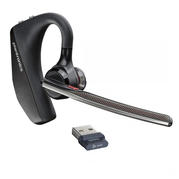 Poly Voyager 5200 UC Teams Bluetooth Headset inkl. Ladebox & BT700 USB-A BT Dongle