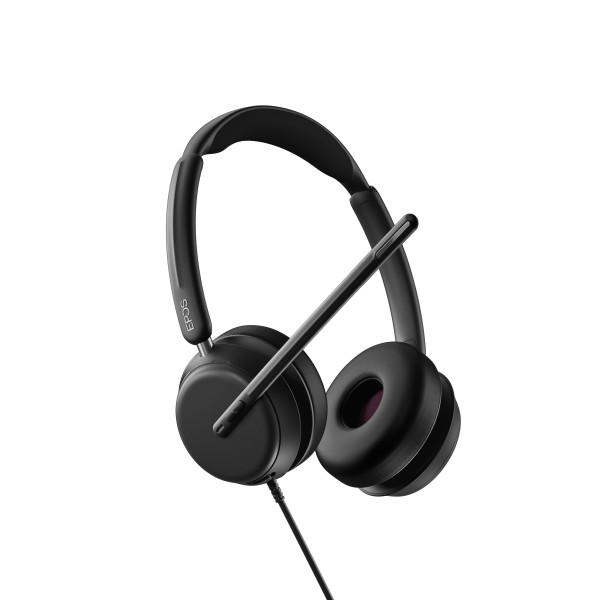 EPOS IMPACT 860 UC USB-C Stereo Headset inkl. USB-A Adapter & Smart Call Control am Headset