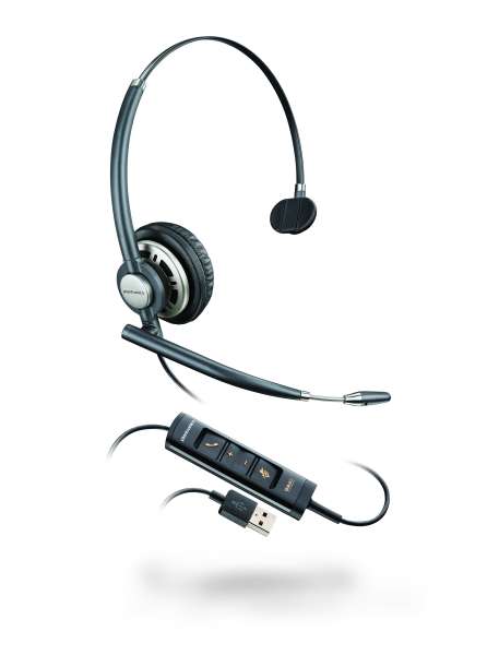 Poly EncorePro HW715 USB-A Mono NC Headset mit CallControl für UC/Microsoft