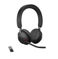 Jabra Evolve2 65 Link380a MS Stereo Black Bluetooth NC Headset inkl. Link 380 USB-A MS Teams BT Dong Jabra Evolve2 65 Link380a MS Stereo Black Bluetooth NC Headset inkl. Link 380 USB-A MS Teams BT Dong