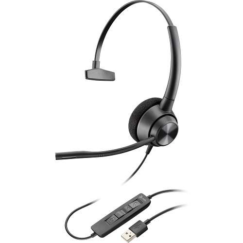 Poly EncorePro EP310 USB-A Mono NC Headset mit CallControl für UC/Microsoft