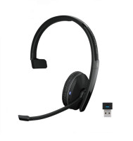 EPOS ADAPT 230 UC MS Mono On-ear Bluetooth Headset mit BTD 800 USB-A Bluetooth Dongle (Optimiert für EPOS ADAPT 230 UC MS Mono On-ear Bluetooth Headset mit BTD 800 USB-A Bluetooth Dongle (Optimiert für