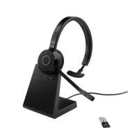 Jabra Evolve 65 TE Stand Link390a MS Mono Bluetooth HS inkl. Ladestation & Link 390a Bluetooth USB-A Jabra Evolve 65 TE Stand Link390a MS Mono Bluetooth HS inkl. Ladestation & Link 390a Bluetooth USB-A