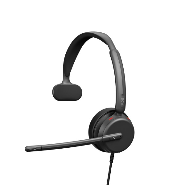 EPOS IMPACT 430 UC USB-C Mono Headset inkl. USB-A Adapter & Smart Call Control am Headset