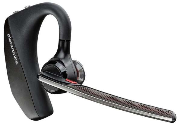 Poly Voyager 5200 Office USB-C 2-Way Base Ohrbügel Bluetooth NC Headset für Festnetz, PC Softphone u