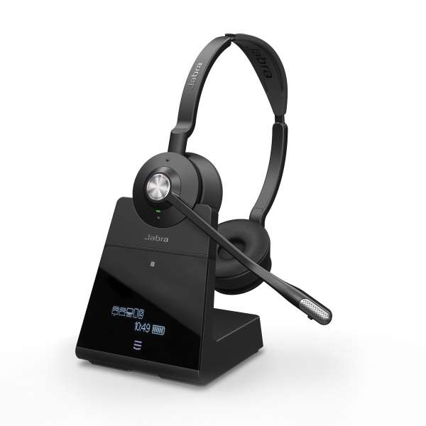 Jabra Engage 75 SE Stereo Überkopfbügel EHS DECT Headset für Festnetz, Bluetooth und Softphone (Team