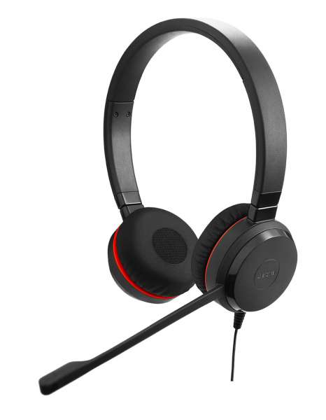 Jabra Evolve 30 II UC Duo USB & 3,5mm Klinke NC Headset mit CallControl