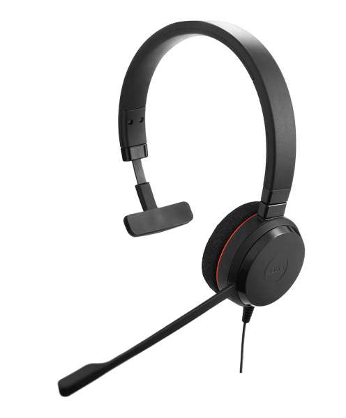 Jabra Evolve 20 MS Mono USB NC Headset mit CallControl für Microsoft