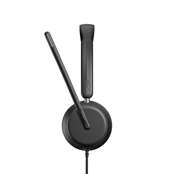 EPOS IMPACT 860 UC USB-C Stereo Headset inkl. USB-A Adapter & Smart Call Control am Headset