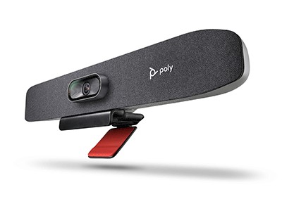 POLY Studio R30 USB-Audio-Videobar 4K für für kleine Meetingräume UC / Microsoft Teams